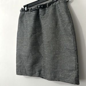 Worthington Silver Dress Skirt